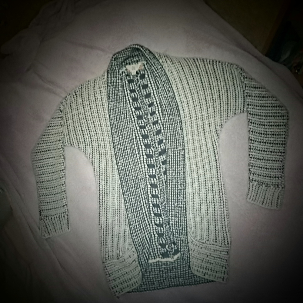 Pink Rose Knitted Long Cardigan!!!!!